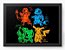 Quadro Decorativo A3 (45X33) Geekz Pokemon - Loja Nerd e Geek - Presentes Criativos - Imagem 1