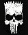 Camiseta Masculina  Skull Bart  - Loja Nerd e Geek - Presentes Criativos - Imagem 2