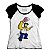 Camiseta Feminina Raglan Homer Simpsons - Loja Nerd e Geek - Imagem 1