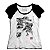 Camiseta Feminina Raglan Samus Aran Metroid- Loja Nerd e Geek - Imagem 1