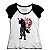 Camiseta Feminina Raglan Ex Soldado - Loja Nerd e Geek - Imagem 1