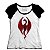 Camiseta Feminina Raglan Red Dragon - Loja Nerd e Geek - Imagem 1