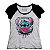 Camiseta Feminina Raglan Stitch - Loja Nerd e Geek - Imagem 1