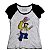 Camiseta Feminina Raglan Homer Simpsons - Loja Nerd e Geek - Imagem 1