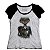Camiseta Feminina Raglan Mescla ET O Extraterrestre - Loja Nerd e Geek - Imagem 1