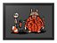 Quadro Decorativo A4 (33X24) R-Evil Totoro - Loja Nerd e Geek - Presentes Criativos - Imagem 1