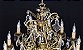 Lustre Maria Tereza de Bronze E Cristal 12 Braços - Imagem 3