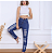 Calça  mom  jeans com destroyed - Imagem 3