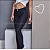 Calça jeans shinny preta feminina - Imagem 1