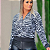Jaqueta bomber  animal print estampa de zebra - Imagem 1