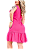 Vestido midi de tecido Duna com babado . - Imagem 2