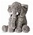 Elefante Almofada Travesseiro Pelúcia Bebê Dormir Macio Grande Atacado Barato Revenda Promoção Várias Cores - Imagem 1