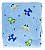 Manta Cobertor Confort Baby Menino Hazime Azul - Imagem 3