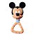 Mordedor Mickey Disney Super Macio Em Látex Com Alça - Imagem 1
