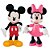 Kit Com 2 Mordedor Para Bebê Macio - Disney - Mickey E Minnie - Imagem 1