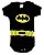 Kit Body Bebê Batman Com Boina - Imagem 2