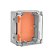 CAIXA PVC COMPLETA 190 X 150 X 110MM C/PLACA MONTAGEM TP. TRANSP. IP66 CZ - Imagem 1