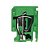 CONECTOR DE PASSAGEM ZVL 1,5 WEMID VERDE - Imagem 1