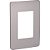 ORION PLACA ABS 2 X 4 P/3 MODULOS ADJACENTES AXIS GREY - Imagem 1