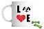 Combo Pingente Ossinho e Caneca Branca Dog Love - Imagem 1