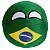 Brasilball de pelúcia - Countryballs - Imagem 4