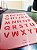 Stencil Letras Alfabeto para Pinturas e Aerografias - Imagem 4