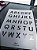 Stencil Letras Alfabeto para Pinturas e Aerografias - Imagem 5