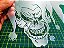 Stencil Caveira Palhaço para Pinturas e Aerografias - 2R13 - Imagem 2