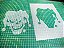 Stencil Caveira Palhaço para Pinturas e Aerografias - 2R13 - Imagem 4