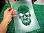 Stencil Caveira para Aerografias e Pinturas - 2R23 - Imagem 5