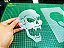 Stencil Caveira para Aerografia 2R26 - Imagem 1