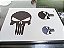 Stencil Caveira O Justiceiro (Punisher) - Imagem 4
