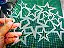 Stencil Estrelas Grudadas Para Aerografias - Imagem 1
