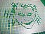 Stencil Coringa / Joker para Aerografias - Imagem 2