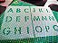 Stencil Letras do Alfabeto com 5cm - Imagem 5