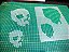 Kit 3 Stencils Caveiras para Aerografias com Desconto - Imagem 9