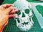 Kit 3 Stencils Caveiras para Aerografias com Desconto - Imagem 6