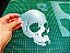 Kit 4 Stencils Caveiras para Aerografias e Pinturas - Imagem 1
