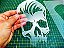 Molde Stencil Caveira Para Pinturas e Aerografias - 2R06 - Imagem 3