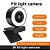 Webcam Verde Full HD 1080P 2K c/ Microfone e Iluminação LED Ring Light – SXT-003 – 11820 - Imagem 1