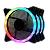 KIT FAN REDRAGON 3 FANS RGB 12CM GC-F011 - 13199 - Imagem 1