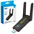 ADAPTADOR WIRELESS KNUP DUAL BAND ATÉ 1300MBS 2.4/5GH KP-AW162 - 13398 - Imagem 1