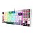 TECLADO REDRAGON KUMARA USB BRANCO/CINZA RGB SWITCH MARROM K552WGL - 13624 - Imagem 3