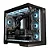 GABINETE KALKAN ASGARD PRETO SEM FAN KLK00040 - 13873 - Imagem 1