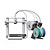 Impressora 3D Bambu Lab A1 Combo, Com AMS Lite, Velocidade 500 mm/s, Sistema Multicores, Tela IPS Touch e Wi-Fi Bivolt - Imagem 2