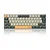 TECLADO REDRAGON MECANICO LAKSHMI 60% LARANJA/CINZA SWITCH MARROM - 13855 - Imagem 1