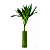 Vaso De Bambu Verde Natural - Imagem 2