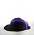 BONÉ FIVE PANEL MENTALIZE PRETO / BRANCO / ROXO - Imagem 2