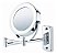 Espelho Parede Mesa Articulado Luz Led Zoom Aumento 5x - Imagem 3