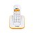 Telefone sem fio intelbras TS 3110 Branco e Amarelo Bina Display Luminoso Até 7 Ramais Agenda - Imagem 1